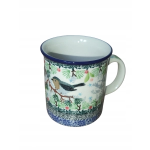 Kubek 236 Ceramika Artystyczna ceramika Bolesławiec 300ml 5172UNIKAT
