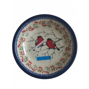 Talerz obiadowy głęboki 26 Ceramika Bolesławiec 4908UNIKAT