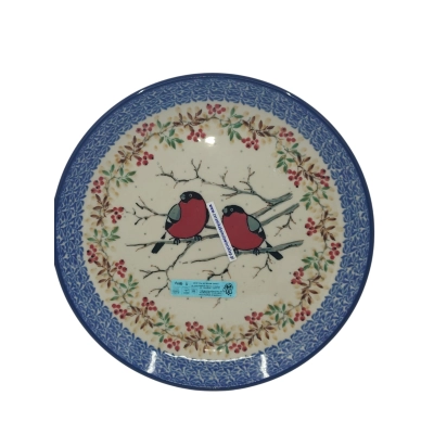 Talerz 266 obiadowy płytki Ceramika Artystyczna Bolesławiec 4908UNIKAT/2