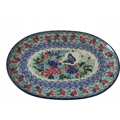 półmisek G68 31CM CERAMIKA BOLESŁAWIEC 4600UNIKAT