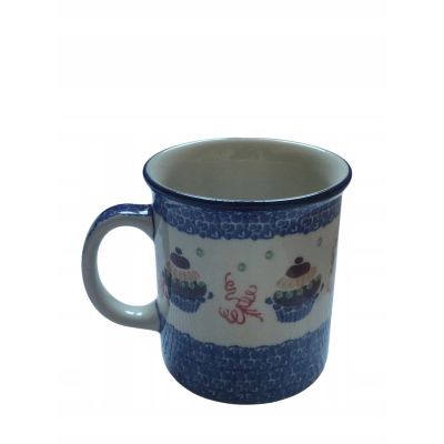 Kubek 236 Ceramika Artystyczna ceramika Bolesławiec 300ml 1597