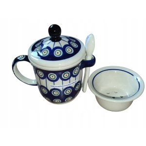 Kubek do ziół Ceramika Bolesławiec ceramika 270 ml 8/2