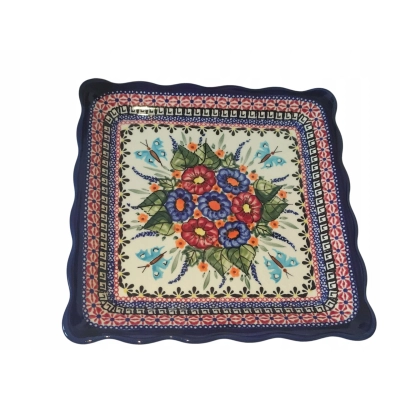 Talerz 1570 23,8cm ceramika Bolesławiec 149ART