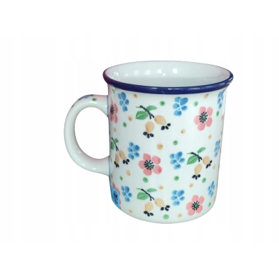 Kubek 236 Ceramika Artystyczna ceramika Bolesławiec 300ml 2354