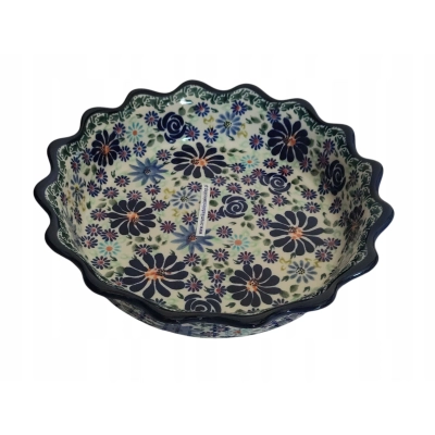 Półmisek 1765 24,8cm CERAMIKA BOLESŁAWIEC DU126