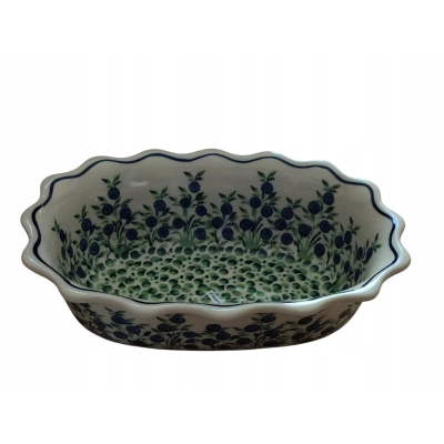 Półmisek 1853 24,5cm 1L CERAMIKA BOLESŁAWIEC 1208/2