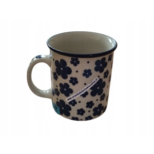 Kubek 236 Ceramika Artystyczna ceramika Bolesławiec 300ml 43A