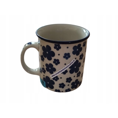 Kubek 236 Ceramika Artystyczna ceramika Bolesławiec 300ml 43A