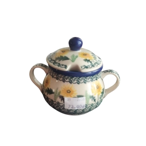 Cukiernica koty 35 Ceramika Bolesławiec Artystyczna 200 ml 2638