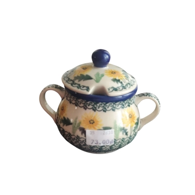 Cukiernica koty 35 Ceramika Bolesławiec Artystyczna 200 ml 2638