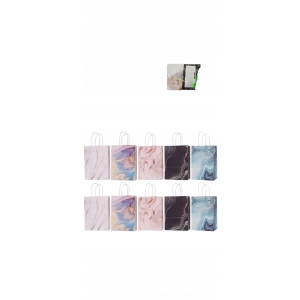 Torebka prezentowa 20,5cm marmur 5sztuk!