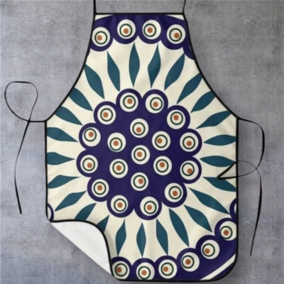 Fartuch kuchenny wzór ceramika Bolesławiec 56