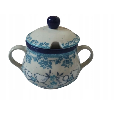 Cukiernica koty 35 Ceramika Bolesławiec Artystyczna 200 ml 2323