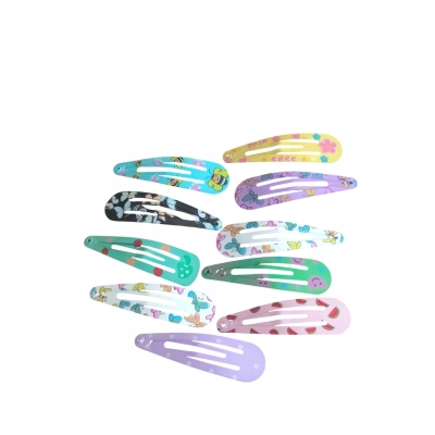 Spinki do włosów dla dziewczynki 343 mix 10szt