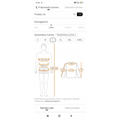 Koszulka unisex wzór ceramika Bolesławiec 42 rozmiar L