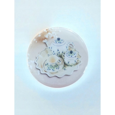 Magnez na lodówkę 161 wzór ceramika Bolesławiec 1208