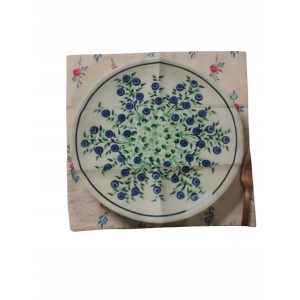 Poszewka na poduszkę 45*45 wzór ceramika Bolesławiec T.1208