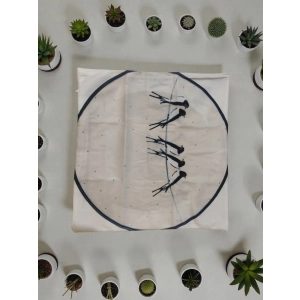 Poszewka na poduszkę 45*45 wzór ceramika Bolesławiec Ptaki