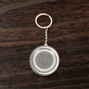 Brelok do kluczy 160 wzór ceramika Bolesławiec 41/