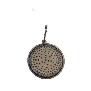 Brelok do kluczy 160 wzór ceramika Bolesławiec 882A