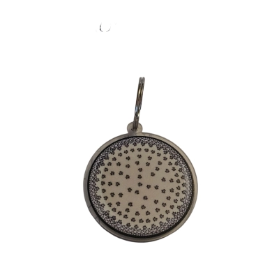 Brelok do kluczy 160 wzór ceramika Bolesławiec 882A