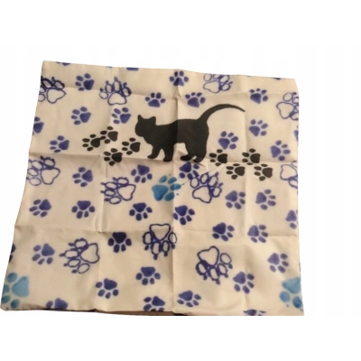 Poszewka na poduszkę 45*45 wzór ceramika Bolesławiec 1771 kot/2