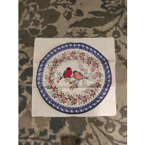 Poszewka na poduszkę 45*45 wzór ceramika Bolesławiec 4908/2