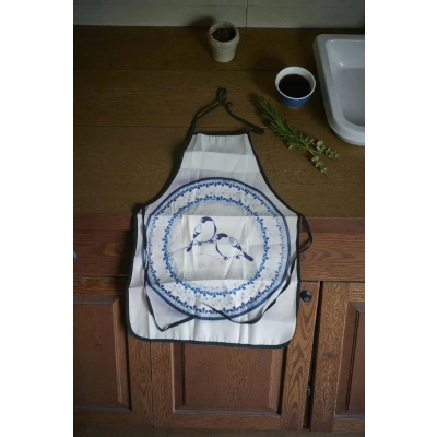 Fartuch kuchenny wzór ceramika Bolesławiec gil