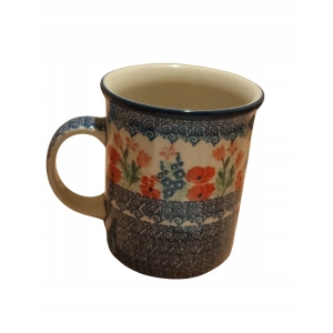 Kubek A37 Ceramika Artystyczna ceramika Bolesławiec 500ml 3220