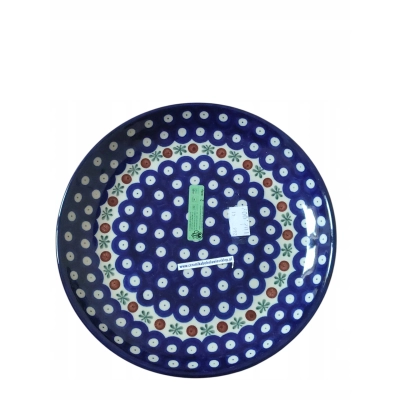 Talerz 266 obiadowy płytki Ceramika Artystyczna Bolesławiec 41/2