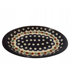 Podstawka pod filiżankę i ciasteczko Bolesławiec ceramika 41