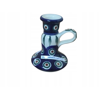 Świecznik 21 ceramika Bolesławiec 56