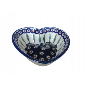 Półmisek serce 18 13,5cm CERAMIKA BOLESŁAWIEC 56