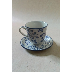 Filiżanka ze spodkiem 773 300ml Ceramika Bolesławiec 3206