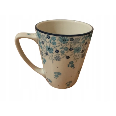 KubekE75 Ceramika Artystyczna ceramika Bolesławiec 450ml 2821