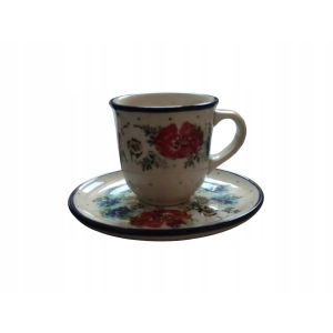 Filiżanka ze spodkiem B10 Ceramika Bolesławiec 2510