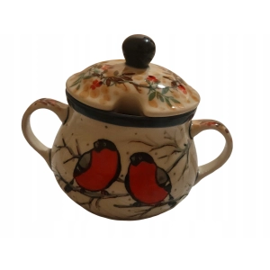 Cukiernica koty 35 Ceramika Bolesławiec Artystyczna 200 ml 4908UNIKAT