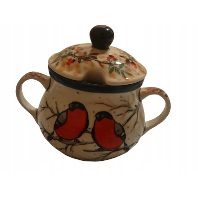 Cukiernica koty 35 Ceramika Bolesławiec Artystyczna 200 ml 4908UNIKAT