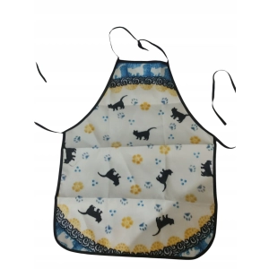 Fartuch kuchenny wzór ceramika Bolesławiec kot/2