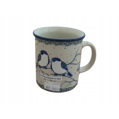 Kubek 236 Ceramika Artystyczna ceramika Bolesławiec 300ml 4830Unikat