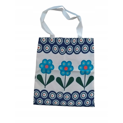 Torba na zakupy wzór Bolesławiec kwiatT/2