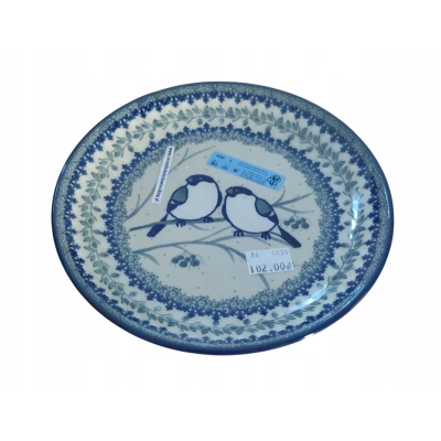 Talerz deserowy 86 20cm ceramika Bolesławiec 4830UNIKAT/2