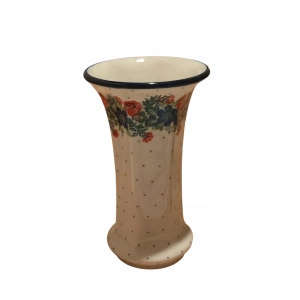 Wazon 208 ceramika Bolesławiec 18 cm 1535