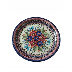 Talerz 1001 obiadowy płytki ceramika Bolesławiec 24cm 149Art