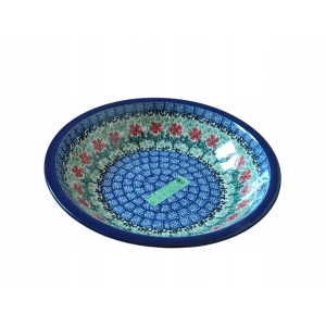 Talerz obiadowy głęboki 26 Ceramika Bolesławiec 1916/2