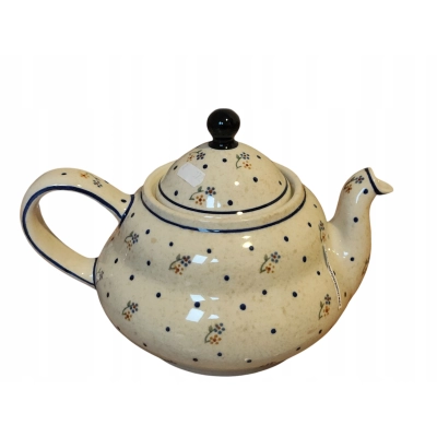 CZAJNIK z wbudowanym sitkiem 1330 2l ceramika Bolesławiec 111/2