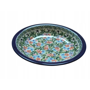 Talerz obiadowy głęboki 1002 Ceramika Bolesławiec DU182