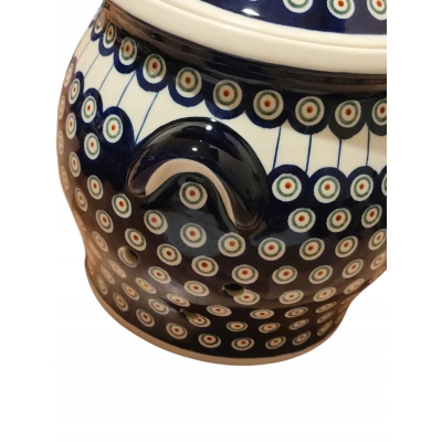 GARNEK Z DZIURAMI 5L 1101 CERAMIKA BOLESŁAWIEC 8/1