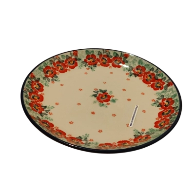 Talerz 266 obiadowy płytki Ceramika Artystyczna Bolesławiec 3234