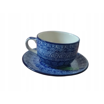 Filiżanka ze spodkiem 768 Ceramika Bolesławiec 884/2